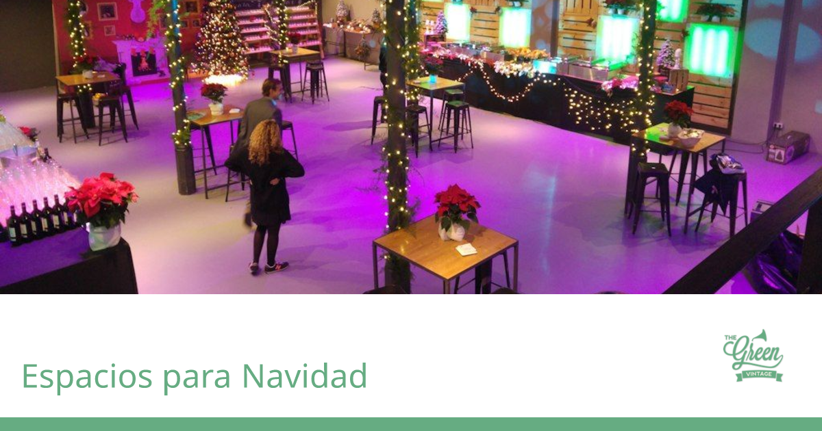 Los mejores espacios para eventos de Navidad