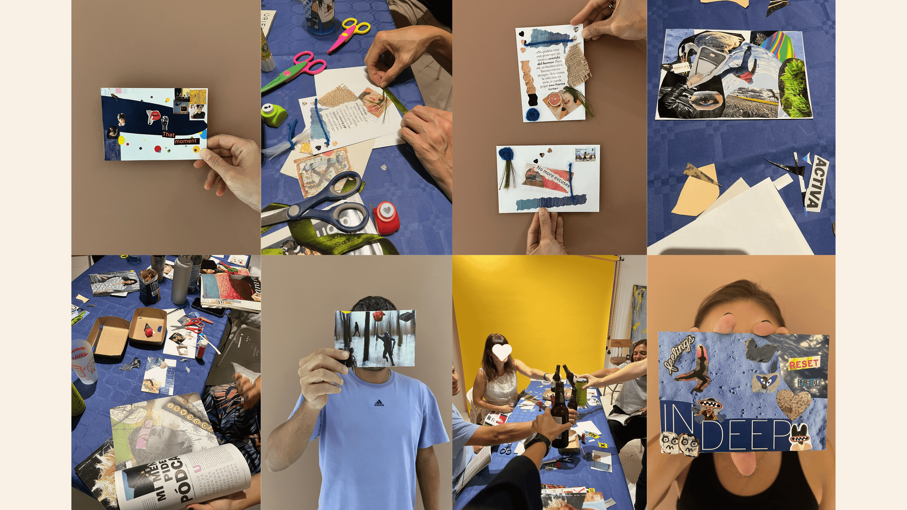 Mixed-media art workshop