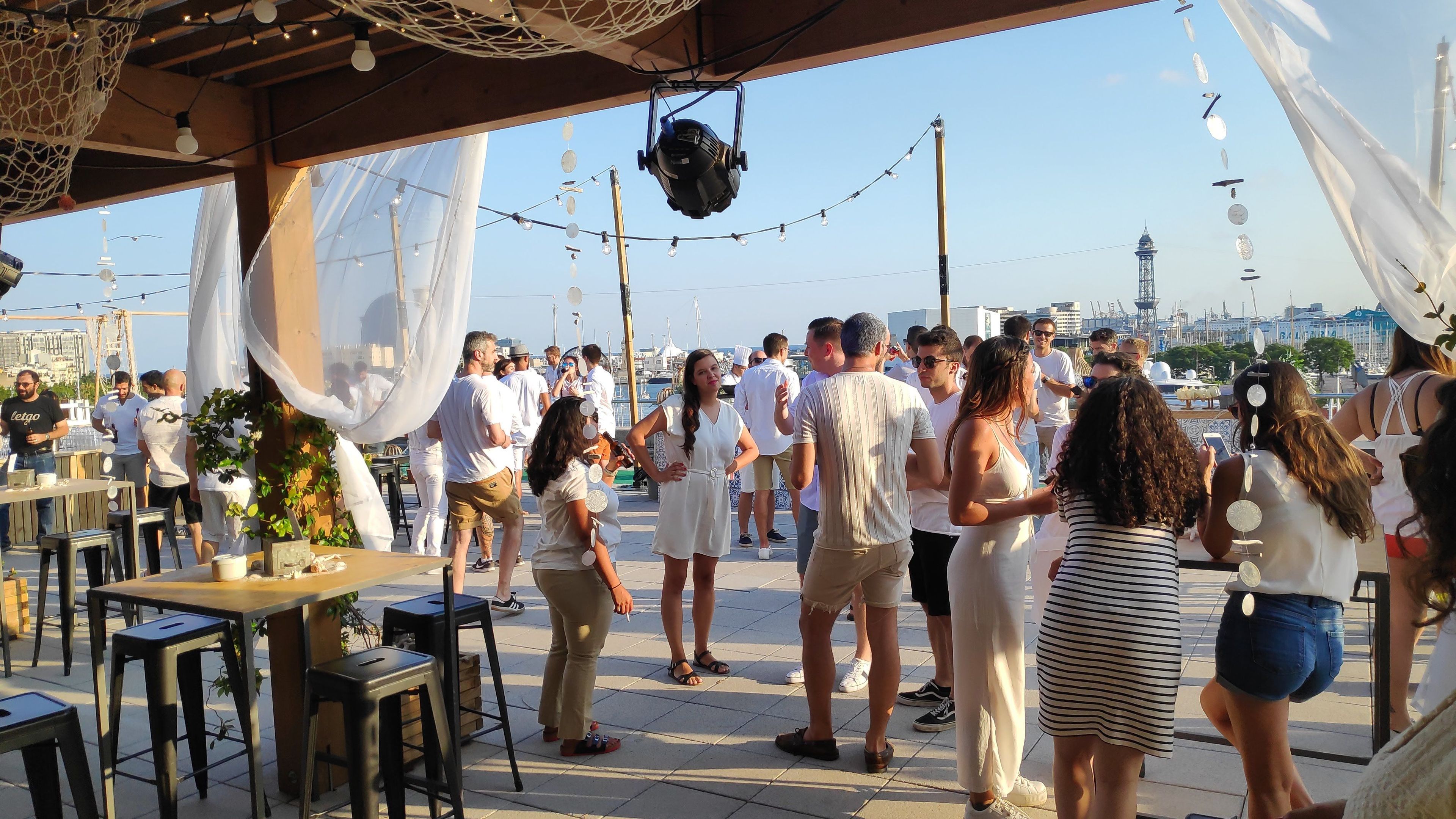 Ibiza themed party